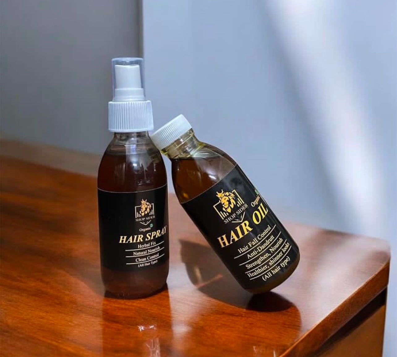 ShopSider Organic Hair Oil with Free Hair Spray 120ml