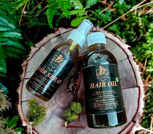 ShopSider Organic HairOil With Free Hair Spray 250ml