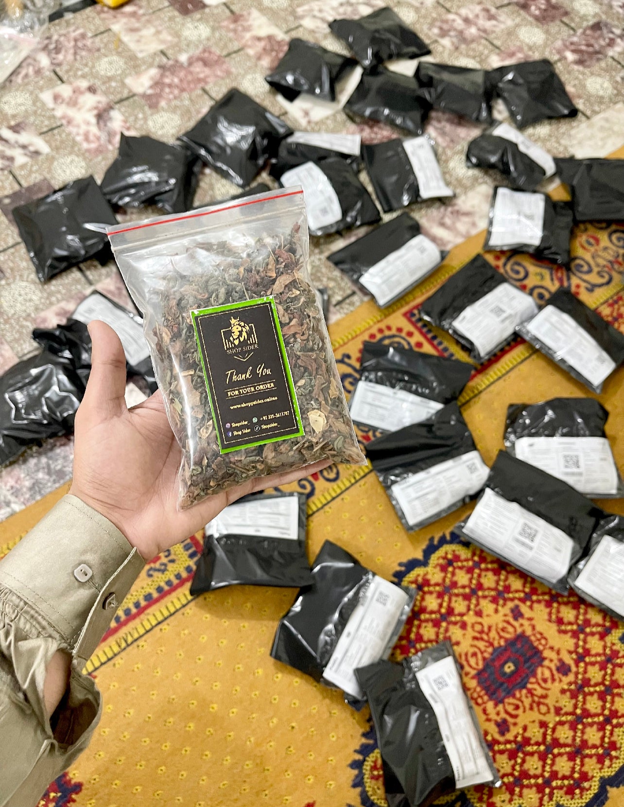 ShopSider Slim Fit Green Tea